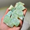DGHIHZDHO 1pc 10-30g Raw Pistachio Green Calcite Stones Rough Crystals Gemsstones DGHIHZDHO view 1