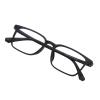 VisionGlobal Blue Light Blocking Glasses, Computer Reading, TV Glasses, Stylish Square Frame (Matte Black,+4.75 Magnification) view 1