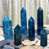 1pc 12-14cm Blue Apatite Tower Crystals for Sensory Pleasure Relaxation Special Gift Gemstone Stone view 4