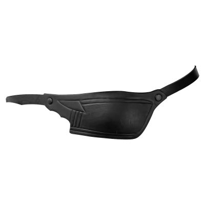 Comfortable Black Eye Mask for Sleeping, Adjustable Pu Leather Strap, Soft and, Ideal for Eye Care