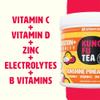 Advanced x Kung Fu Tea Hydration Powder + Immunity Support | Electrolyte Drink Mix with Vitamin C, Zinc, Vitamin D | Zero Sugar, Keto Friendly - (30 Servings, Sunshine Pineapple) view 2