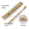 100 Pack Bamboo Toothbrushes Bulk, Individually Wrapped, BPA Free Soft Bristles Toothbrush for Adults, ECO Friendly Toothbrushes for Home Hotel Trips Travel Disposable Toothbrsuh (Primals Toothbrush) view 3
