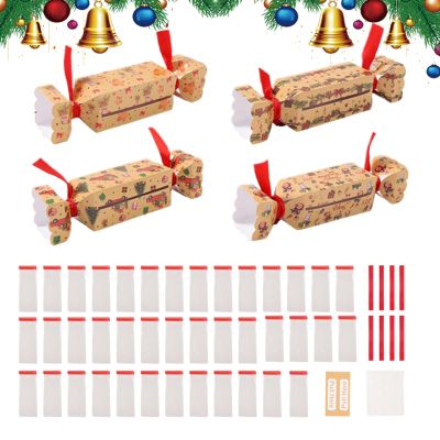 4pcs christmas money box for cash gift pull,20cm Funny Pull Cash Candy Boxes for Party,christmas surprise money pull pouch, Surprise Cas h Holder for Family Friends, Candy Storage Holiday Decoration