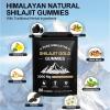 Shilajit Gummies | Shilajit Gold Gummies for Men & Women | Rich in Ashwagandha & Gokshura | Fulvic Acid & 85+ Trace Minerals | No Added Sugar | 100% Natural Organic, 80 Gummies view 3