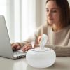 300 Ml Sunset Lamp Humidifier, USB Aromatherapy Diffuser, Ultrasonic Auto Shut-Off, Compact White view 3