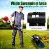 YUMIONB Hand Held Sweeper, 52cc 2.3hp Artificial Grass Brush Gasoline Powered Broom Lawn Sweeper Gas Handheld Sweeper Artificial Grass Brush for Driveways Lawns Leaves Street Snow view 3