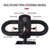 Long Range 4 Wheel Electric Mobility Scooter - 400 lb Weight Capacity, Collapsible & Compact for Travel, Equipped with Safety Lights & Storage Basket - Ideal for Seniors and Adults,Silver view 2