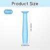 15 Pcs Hard Contact Lens Remover Tool Blue Scleral Lenses Hard Eye Contact Remover with Storage Box, Contact Plunger Suction Cup Lens Inserter Tools for Hard/RGP Lenses view 2