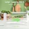 Plastic Food Wrap Single pack Kitchen Cling Wrap BPA-Free Clear Cling Film for Home and Commercial Use Food Service 30cm150Meters view 2