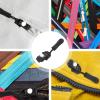 Zipper Replacement Kit 10PCS Metal Nylon Puller Repair Set, Detachable Design | Perfect for Jacket Bag Luggage Pants Boots, Clothing Travel Gear, Handy DIY Fix Accessory, Everyday Maintenance Use view 4