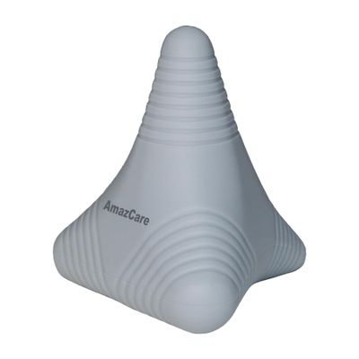 AmazCare Trigger Point Massage Ball, Manual Massager Tool for Muscle Knot Deep Tissue Relief Myofascial Release Physical Therapy Hip Flexor Iliacus Psoas Hand Foot Back. 2.82.9 (Gray)