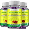 Essentialife Mushroom Gummies Lions Mane Supplement Mushroom Supplement with Lions Mane, Turkey Tail, Cordyceps, Reishi, Chaga Extract | Brain Health and Immune Support Gummies, 180 Count view 1