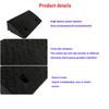 Wheelchair Ramp, Heavy Rubber Threshold Ramp, Rise Threshold Ramp for Wheelchair Mobility Scooters Stairs, Non Slip Driveway Curb Ramp(Yellow,50x37x15cm) view 3