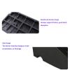 Wheelchair Ramp, Heavy Rubber Threshold Ramp, Rise Threshold Ramp for Wheelchair Mobility Scooters Stairs, Non Slip Driveway Curb Ramp(Yellow,50x37x15cm) view 4