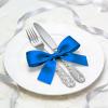 Royal Blue Ribbon 1 Inch x 60 Yards Blue Satin Ribbon for Christmas Gift Wrapping, Bow & Eternal Flower Making, Floral Bouquets, Party Decor view 3