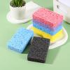 uxcell 6 Pcs Scrub Sponges, 2.8" x 4.3" x 0.8" Kitchen Sponges Non-Scratch Natural Sponge Reusable Soft Dish Sponge for Washing Dishes Kitchen Bathroom Cleaning DIY Craft, Blue view 4