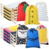Sweetude 36 Pcs Teacher Appreciation Survival Kit Gifts Bags 4 x 6 Inch Composition Notebook Teacher Survival Supplies Drawstring Bags Pencil Crayon Apple Ruler in Bulk Thank You Canvas Makeup Pouch view 1