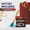 2x Mix Gravy Brown Big Sunday 1 oz Bundle with Silicone/Wood Mini Utensil Rich Beef Brown Gravy Mix with Signature Spices and Deep Savory Flavor for Meats and Sides Gift Set (3 Items) view 2