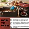 2x Mix Gravy Brown Big Sunday 1 oz Bundle with Silicone/Wood Mini Utensil Rich Beef Brown Gravy Mix with Signature Spices and Deep Savory Flavor for Meats and Sides Gift Set (3 Items) view 3