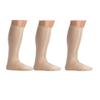 EvoNation Men's 3-Pack 20-30 mmHg Firm Compression Socks Solid Nylon Knee-High Medical Support for Travel, Standing & Swelling Relief view 1