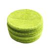 12pcs Round Microfiber Rags Edge 16cm Electric Dry And Wet Usage Mop Cloths Pad Floor Cleaning Replacement Accessories view 2