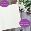 10 Pack of Funny Bulldog Greeting Cards, 5X7 Inches, Blank Inside, Kraft Envelopes, Made in USA, for think you notes, birthday cards, and thinking of you stationery set - 1093 view 3