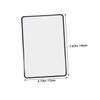 SAFIGLE 8pcs Flat Magnifier PVC Sheet Portable Lightweight Page Lens for Reading Books Magazines Maps Transparent Design for Seniors Travelers Professionals view 2