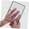 SAFIGLE 8pcs Flat Magnifier PVC Sheet Portable Lightweight Page Lens for Reading Books Magazines Maps Transparent Design for Seniors Travelers Professionals view 4