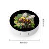 Bee Daisy Flower Contact Lens Case Box Holder Portable Eye Contacts Travel Kit with Mirror view 2