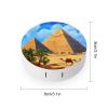 Camel Contact Lens Case Box Holder Portable Eye Contacts Travel Kit with Mirror view 2