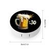 Beer Thirty Patricks Day Irish Contact Lens Case Box Holder Portable Eye Contacts Travel Kit with Mirror view 2