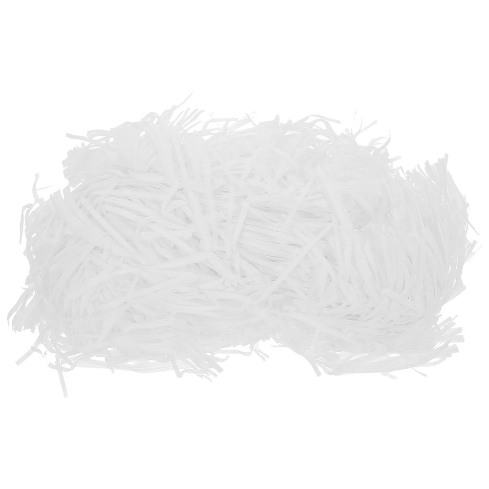 ABOOFAN White Crinkle Cut Shredded Paper Filler for Boxes Baskets and Present Wrapping Protective and Decorative Packaging Shred for Holiday Crafting and Box Filling