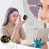 African American Black Woman Contact Lens Case Box Holder Portable Eye Contacts Travel Kit with Mirror view 4