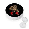 Bigfoot Boot Contact Lens Case Box Holder Portable Eye Contacts Travel Kit with Mirror view 1