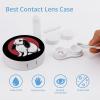 Dutch Bunny Rabbit Contact Lens Case Box Holder Portable Eye Contacts Travel Kit with Mirror view 3