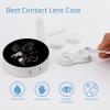 E-agle Cool Animal Contact Lens Case Box Holder Portable Eye Contacts Travel Kit with Mirror view 3