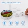 Barn Farm Contact Lens Case Box Holder Portable Eye Contacts Travel Kit with Mirror view 3