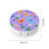 Butterflies Contact Lens Case Box Holder Portable Eye Contacts Travel Kit with Mirror view 2