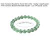 10mm Beaded Stretch Bracelet Handmade Healing Crystal Jewelry Unisex Energy Bracelet (African Turquoise)(Green Aventurine) view 2