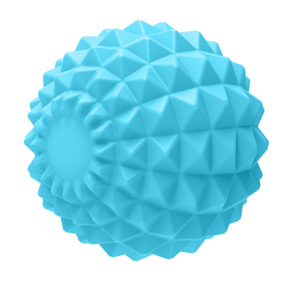 Manual Full Body Massage Ball Friendly Silicone for Recovery Muscle Tensions Relief Muscle Recovery (Blue)