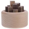 OATIPHO Natural Woodpile Shape Diffuser Ornament for Home and Office Aromatherapy Beech Wood Essential Oil Diffuser Decoration Relaxing Scent Enhancer for Living Bathroom Yoga and view 1