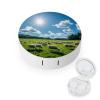 A Lot of Sheep Contact Lens Case Box Holder Portable Eye Contacts Travel Kit with Mirror view 1