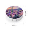 Cactus Succulent Contact Lens Case Box Holder Portable Eye Contacts Travel Kit with Mirror view 2