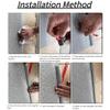GOUZIBHD Floor Transition Strip,Self Adhesive Door Threshold Ramp,PVC Doorway Edge Trim,Overlap Edge Reducer,Flooring Transition for Laminate Carpet,Floor,Tile view 4