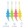 EXAOMBLE 8pcs Toothbrush for Ages Soft Bristle Portable Oral Care Tools in Ergonomic Material for Comfortable Grip and Cleaning view 3