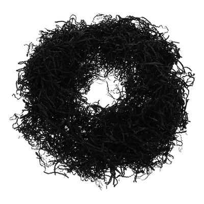 CTIRCHIU Black Crinkle Cut Raffia Paper Filler Elegant Shock-absorbing Packing Filler for Basket Boxes Candy Boxes and Packaging Protective Cushioning for Safe Transit and Decorative