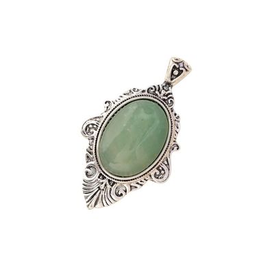LOVDUSA Natural Shell Powder Crystal Stone for DIY Necklace Pendant - Unique Mirror Finish(C10540-16)