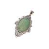 LOVDUSA Natural Shell Powder Crystal Stone for DIY Necklace Pendant - Unique Mirror Finish(C10540-16) view 1