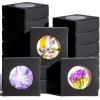 150 Pcs Black Soap Boxes for Homemade Soaps 3x3x1.2 Inch Small Gift Packaging Boxes with Clear Window for Candy, Cookies, Wedding Favors, Soap Making Supplies view 1