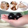 VILLCASE 2pcs Reusable Wooden Hand Massage Balls Smooth Surface Chinese Baoding Therapy Balls for Hand Exercise Stress Relief and Finger Flexibility Training view 3